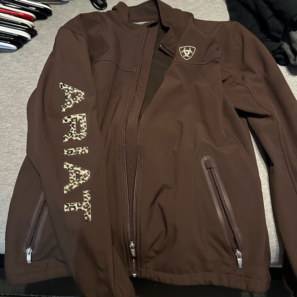 Ariat Xl Cheetah Brown Jacket